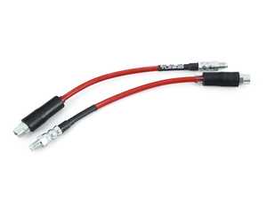 BMW E38 E52 Exact-Fit Stainless Steel Brake Lines - Rear
