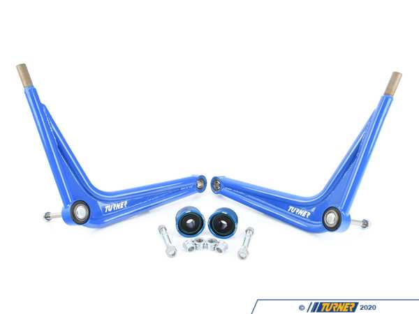 Turner Motorsport Turner Motorsport E36 Tubular Control Arms Kit w/ Monoball FCABs - Race 028439tms01KT