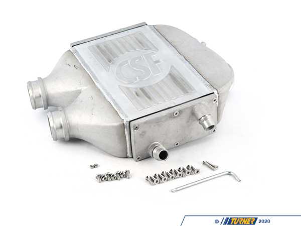 CSF CSF Performance Top Mount Aluminum Charge-Air-Cooler - Raw Finish - BMW S55 F8X M3 M4, F87 M2 Competition 8082R