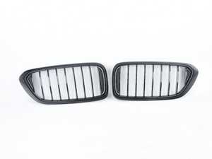 Genuine BMW M Performance Grille Set - Gloss Black - G32 640i xDrive