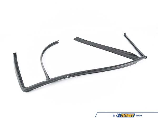 Genuine BMW Genuine BMW Window Guide, Left Rear Door - 51348194763 - E46 51348194763