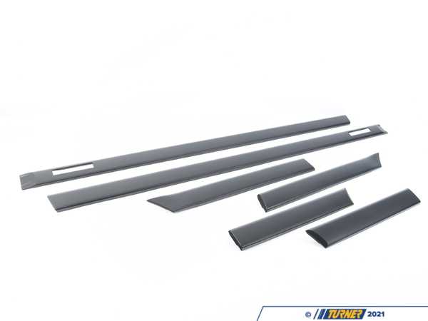 ECS ///M Door Moldings Kit - E36 Coupe/Convertible 82119403140