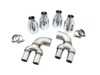 AWE AWE OE to Quad Tip Conversion Kit - Chrome Silver Tips - G20/G22 B58 3810-42018 View 1