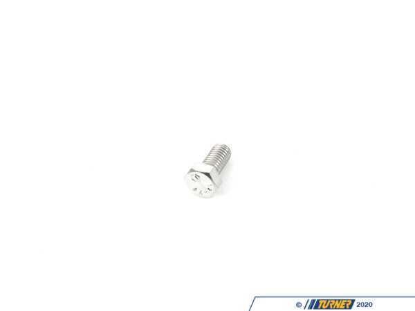 Bremmen Parts HEX HEAD SCREW, M5 X 0.8mm X 10mm, STAINLESS STEEL 91287A121