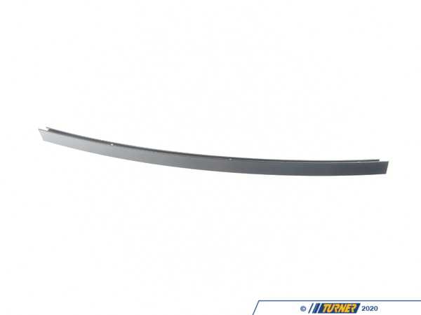 Genuine BMW Genuine BMW Cover, Window Guide Web, Exterior Left - 51348189271 - E39 51348189271