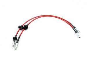Exact-Fit Stainless Steel Brake Lines - Front 