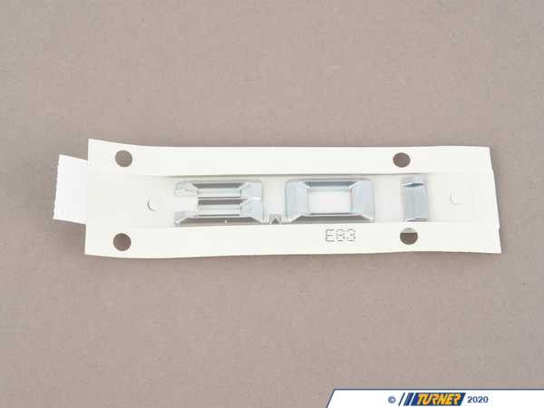 Genuine BMW Genuine BMW Label 3.0I - 51143416259 - E83 51143416259