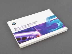 Genuine BMW Owner's Handbook E39, E39/2 - 01410155420 - E39