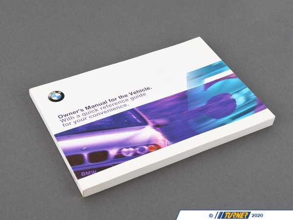Genuine BMW Genuine BMW Owner's Handbook E39, E39/2 - 01410155420 - E39 01410155420