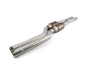 BMW E30 - All Models (S50, S52, S54 Engine Conversion) Front "X-Pipe" With Metallic Catalytic Converter Right + Left
