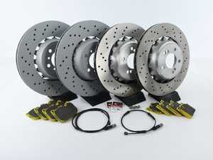 Front and Rear Performance Brake Service Kit