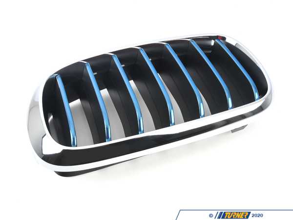 Genuine BMW GRILLE, FRONT, LEFT 51137474405