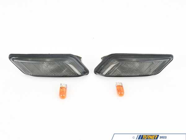 Depo 1996-2002 BMW Z3 SMOKE FENDER SIDE MARKER LIGHTS 344-1401P-B-2S
