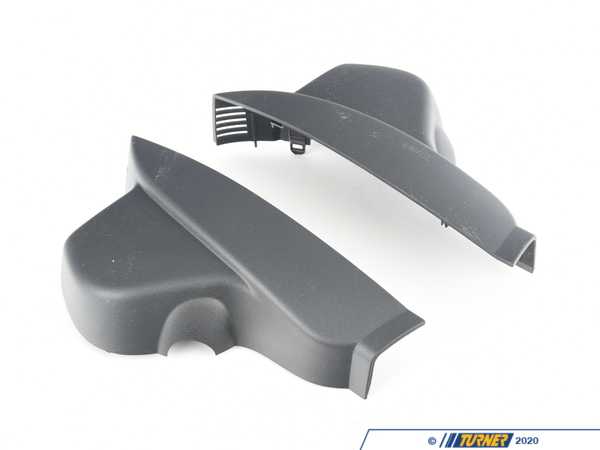 Genuine BMW Genuine BMW Set Of Covers Mirror Basepla - 51169177206 - Schwarz 51169177206