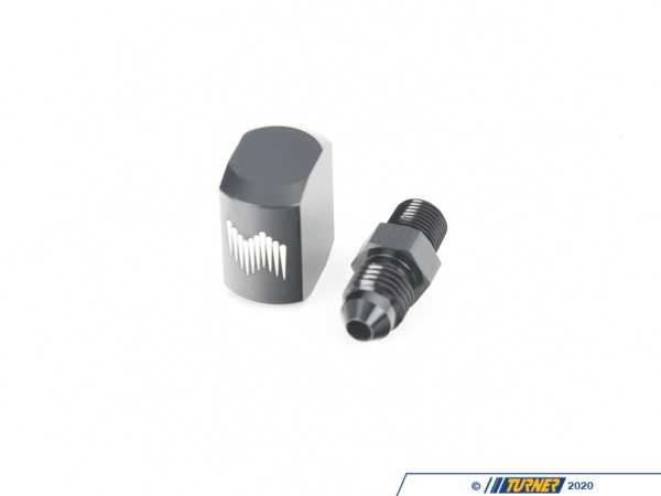 SnowPerformance Low Profile Water-Methanol Nozzle Holder 4AN 90* Elbow SN0-809-BRD