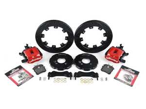 MINI R53 R56 Wilwood Dynapro Radial4 / MC4 Rear Kit 11.75 Drilled Red