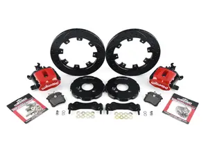 MINI R53 R56 Wilwood Dynapro Radial4 / MC4 Rear Kit 11.75 Drilled Red