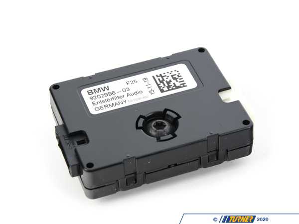 Genuine BMW Genuine BMW Emi Filter, Audio Wiring Harness - 65209202996 - F25,F26 65209202996