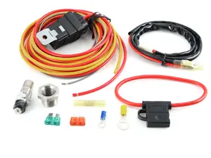 Spal Electric Fan Harness with Relay - 185 Degree Switch