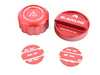 Goldenwrench Supply Co MINI (F5X) BLACKLINE Performance Engine Cap Set (Oil Cap / Coolant Cap) F5XECS View 1