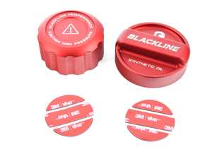 MINI (F5X) BLACKLINE Performance Engine Cap Set (Oil Cap / Coolant Cap)