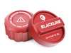 Goldenwrench Supply Co MINI (F5X) BLACKLINE Performance Engine Cap Set (Oil Cap / Coolant Cap) F5XECS View 4
