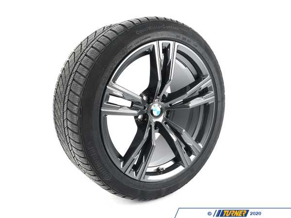 Genuine BMW TPM WHEEL&TIRE WINTER ORBIT GREY 36112462582