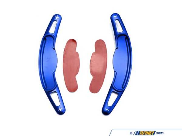 ECS ECS F56+ MINI Cooper Aluminum Shift Paddle Set - Blue SHIFTPADDLEb