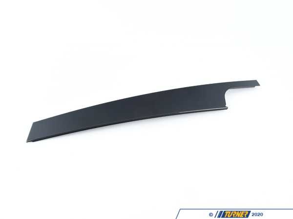 Genuine BMW FINISHER WINDOW FRAME B-PILL 51337429388