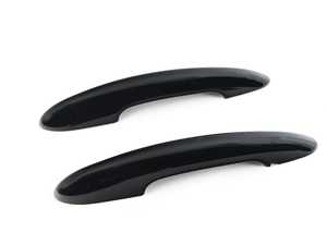 MINI F56 F57 Door Handle Piano Black Cover - Set With Lights