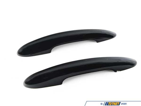 ECS MINI F56 F57 Door Handle Piano Black Cover - Set With Lights 512174345351