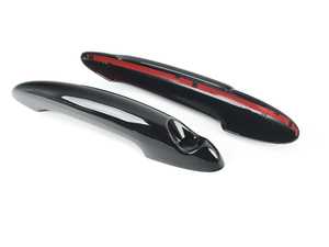 MINI R60 Door Handle Piano Black Cover - Set Of Four 