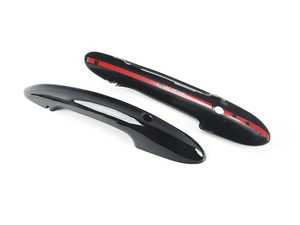 MINI F56 F57 Door Handle Piano Black Cover - Set With Key/Lights