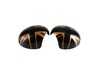 ECS Union Jack Gold Jack Mirror Cap Covers - Set 511621476711 View 1