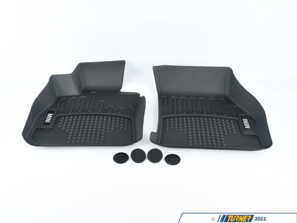 Genuine MINI F54 Floor Mat Liners Black - Set 82112472310