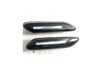 ZiZa Black Line Lens Amber Flash LED Turn Signal Set  63139802569 View 1