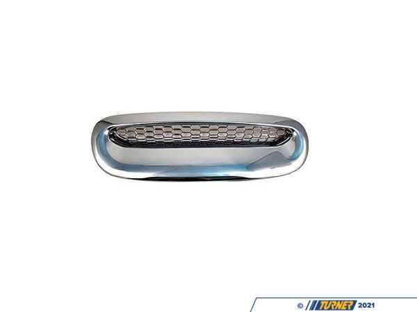 ECS Chrome Hood Scoop - Cover - (NO LONGER AVAILABLE) 51137123430Chrom