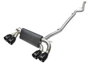 MACH Force-Xp Stainless Cat-Back Exhaust System - Black Tips - F87 M2 N55 3.0L