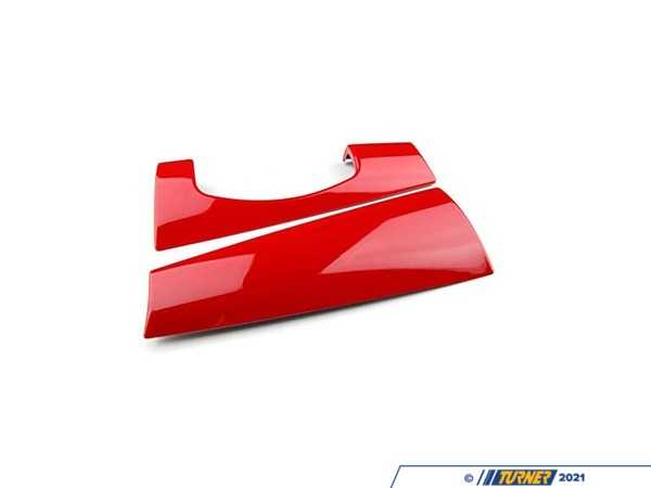 ECS Red Dash Trim Covers - Set 51459288091RED