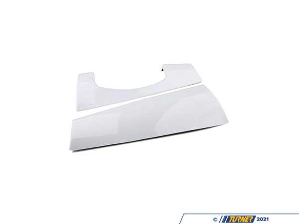 ECS White Dash Trim Covers - Set 51459288091W