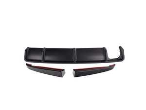 E36 M3 Matte Black High Kick Trunk Spoiler With Textured ABS Diffuser
