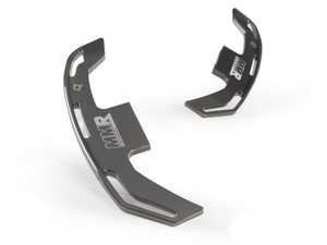 MMX Billet Aluminum Gear Shift Paddle Set - E92 M3 (Titanium Silver Grey)