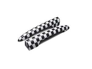 Door Handle Split Door - Checkered Cover Set