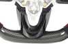 ECS ECS MINI Cooper Flat Bottom Carbon Fiber Steering Wheel (Carbon/Alcantara/Red Stitching/RED Center Stripe) - Gen 3 BM152-F5614-CARR View 6