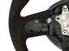 ECS MINI R56 Flat Bottom Carbon Fiber Steering Wheel (Carbon/Alcantara/Red Stitching/Red Center Stripe)- Gen 2 BM152-R5606-CARR View 3