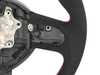 ECS MINI R56 Flat Bottom Carbon Fiber Steering Wheel (Carbon/Alcantara/Red Stitching/Red Center Stripe)- Gen 2 BM152-R5606-CARR View 4