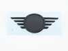 Genuine MINI Trunk Emblem - Newer Design Black line  51149880866 View 1