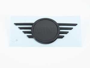Trunk Emblem - Newer Design Black line 