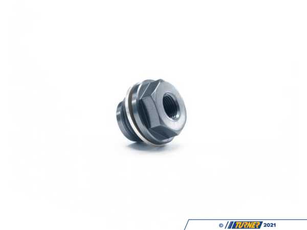 MMX Performance MMX Oil Pressure Gauge Adaptor - Dark Anthracite MMR03-0502-KP