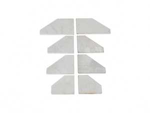 Garagistic 8-Piece Trailing Arm Mounting Point Reinforcement Set - E30, Z3, E36 318ti